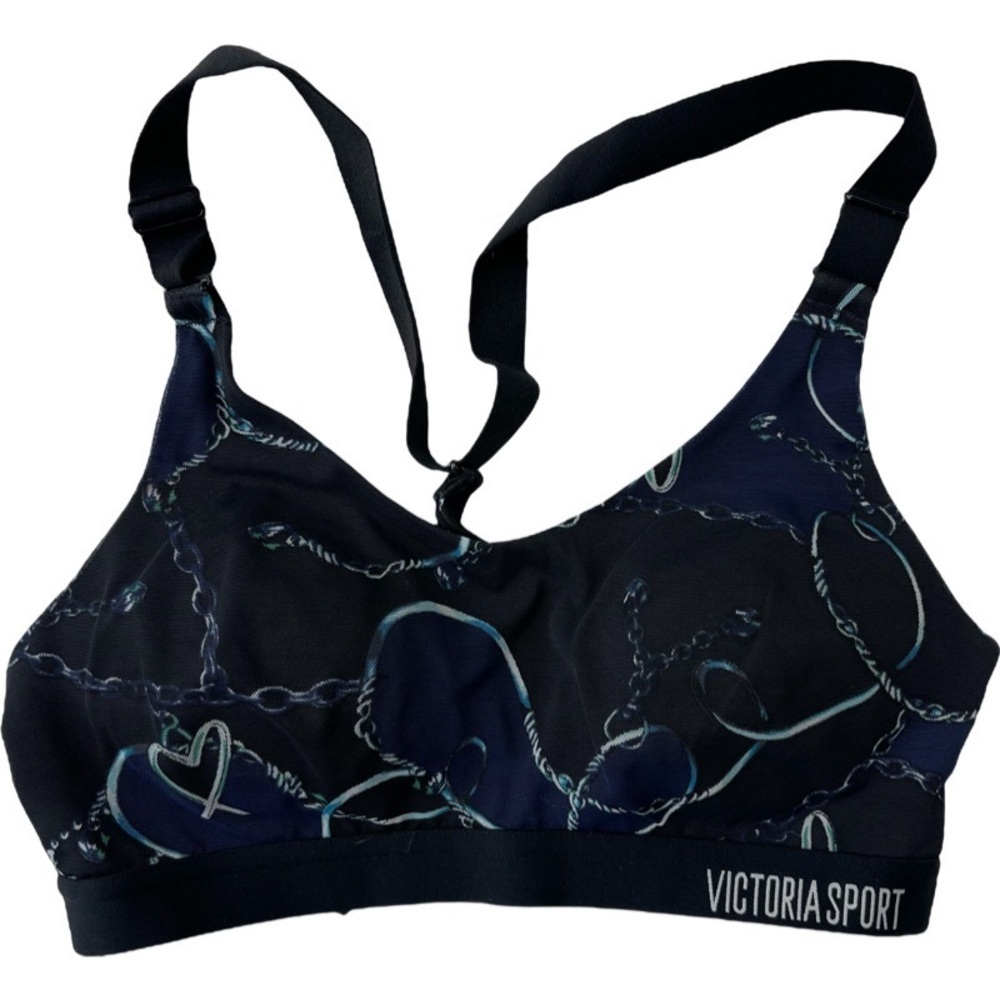 ✅ Victoria's Secret Sport Jeweled Chain Incredible Lightweight Sports Bra 32B